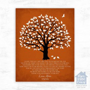 Magnolia Tree Wedding Wall Plaque Gift for Mother Of The Groom LTC-1147