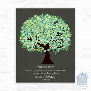 Canopy Tree Family Appreciation Wall Plaque Gift for Grandparent LTC-1185
