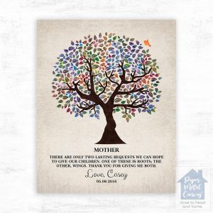 Olive Tree Mother's Day Wall Plaque Gift for Mother LTC-1247