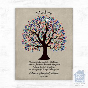 Curly Tree Mother's Day Wall Plaque Gift for Mom LTC-1461