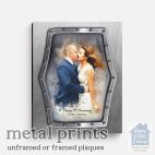 Elegant wedding couple