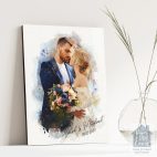 Love story of a woman and a man. Loving couple embraces, a beautiful Oriental couple. A man in a jacket and a girl in a long luxurious light dress