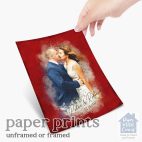 Elegant wedding couple