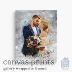 Love story of a woman and a man. Loving couple embraces, a beautiful Oriental couple. A man in a jacket and a girl in a long luxurious light dress