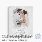 Elegant wedding couple