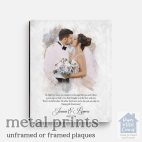 Elegant wedding couple